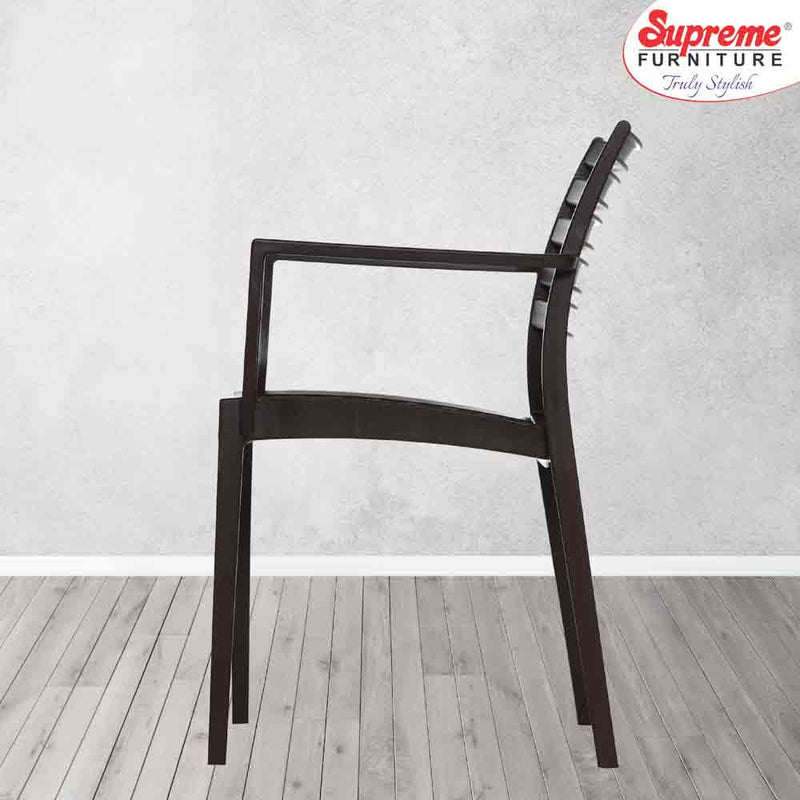 Supreme Empire Plastic With-Arm Chair