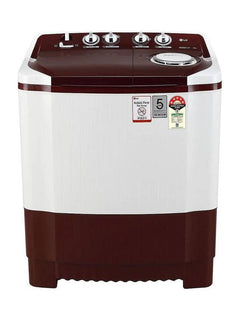 LG 7 kg Semi Automatic Top Load Washing Machine Maroon, White (P7010RRAZ)-1