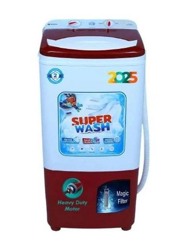 Reliance 7.5 kg Washer only Red (RGT750WR)-1