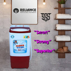Reliance 7.5 kg Washer only Red (RGT750WR)-2