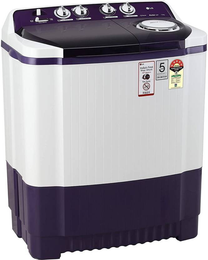 LG 7.5 kg Semi Automatic Top Load Washing Machine Purple (P7510RGAZ.APRQEIL)-2