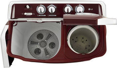 LG 7.5 kg Semi Automatic Top Load Washing Machine Maroon (P7510RRAZ)-3