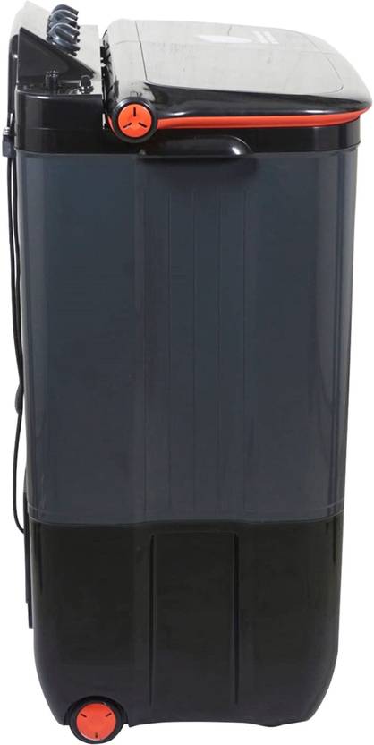 Lloyd 7.5 kg Semi Automatic Top Load Washing Machine Black, Red (GLWMS75ARGEL)-2