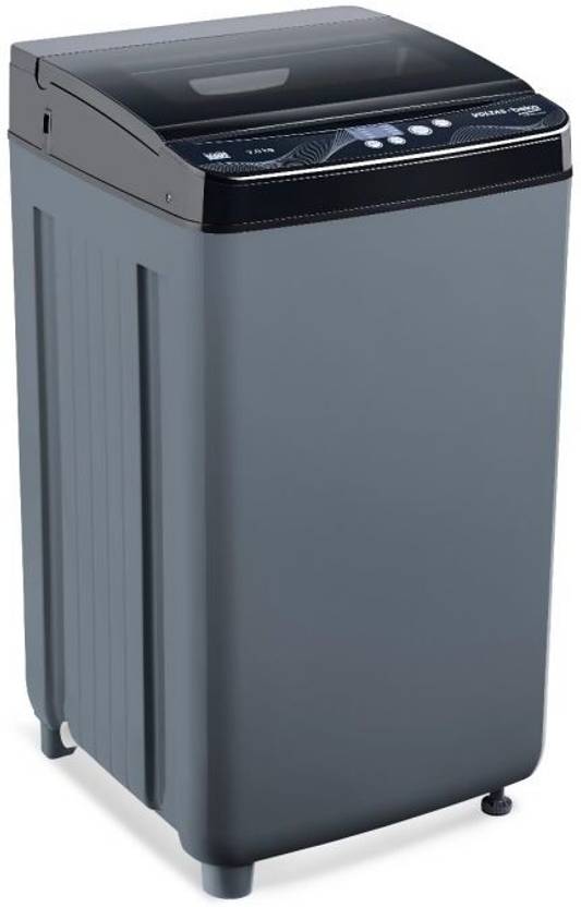 Voltas Beko 7 kg Fully Automatic Top Load Washing Machine Black (WTL7004UEASPBPOD)-2