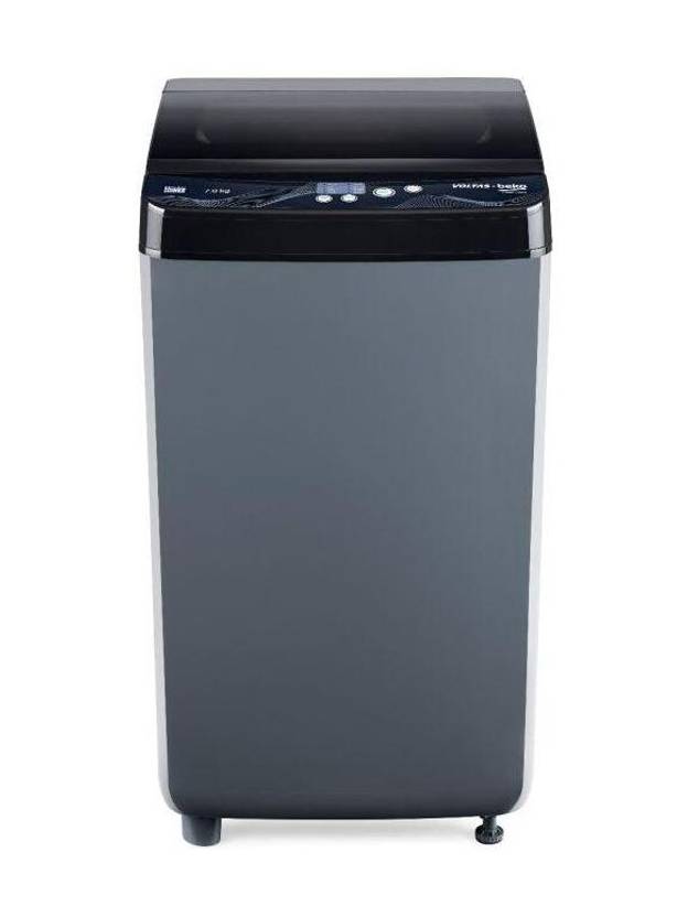 Voltas Beko 7 kg Fully Automatic Top Load Washing Machine Black (WTL7004UEASPBPOD)-1