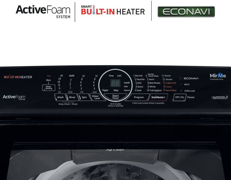 Panasonic 7 kg Fully Automatic Top Load Washing Machine with In-built Heater Silver (NA-F70V10LRB)-4
