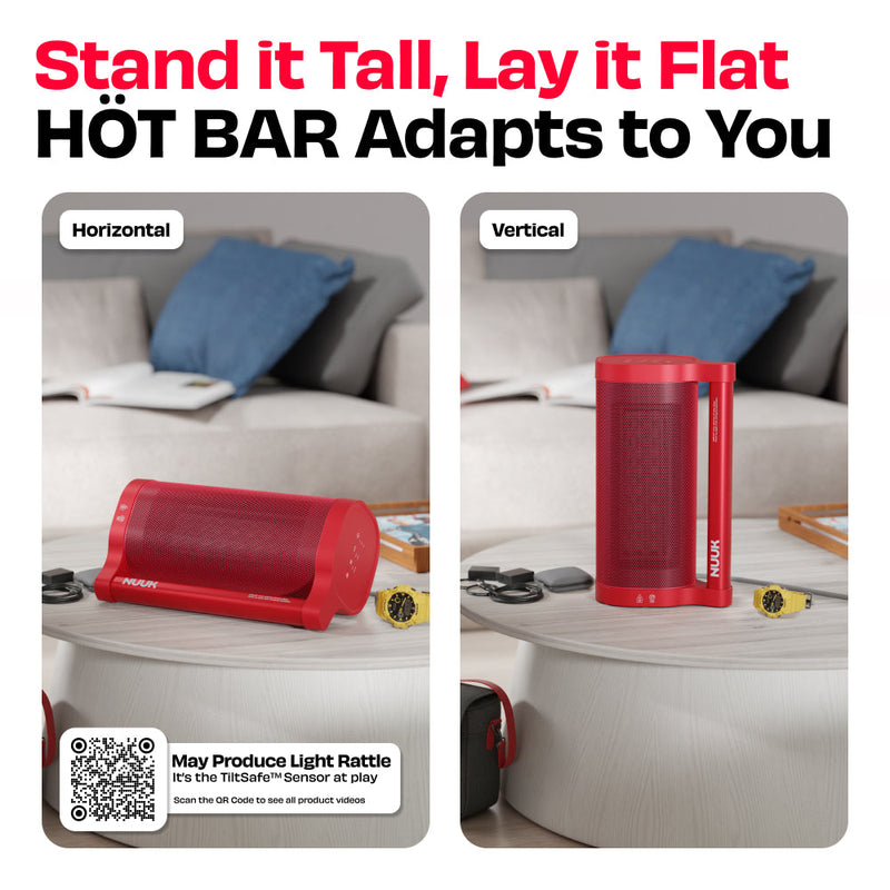 HÖT BAR | 2200W Space Heater with PTC Technology and Feather Touch Panel