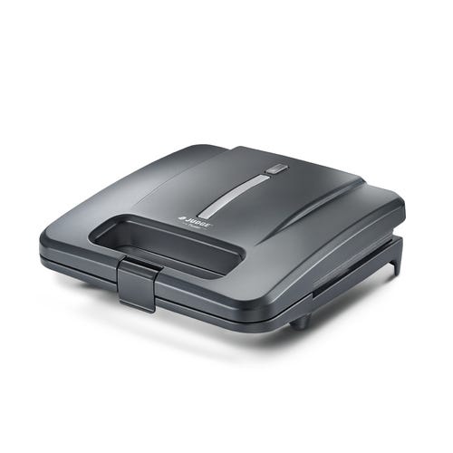 Judge by Prestige 800 Watts Sandwich Maker with Sandwich Plates (03)| Power Indicators | Non-Stick Heating Plate |Heat resistant Body |Die Cast Aluminium Grill Plates