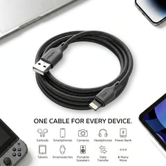 Philips DLC4150VB/94 20W iPhone Original Type-A to Lightning Fast Charging Cable (1.5m, Dark Slate)