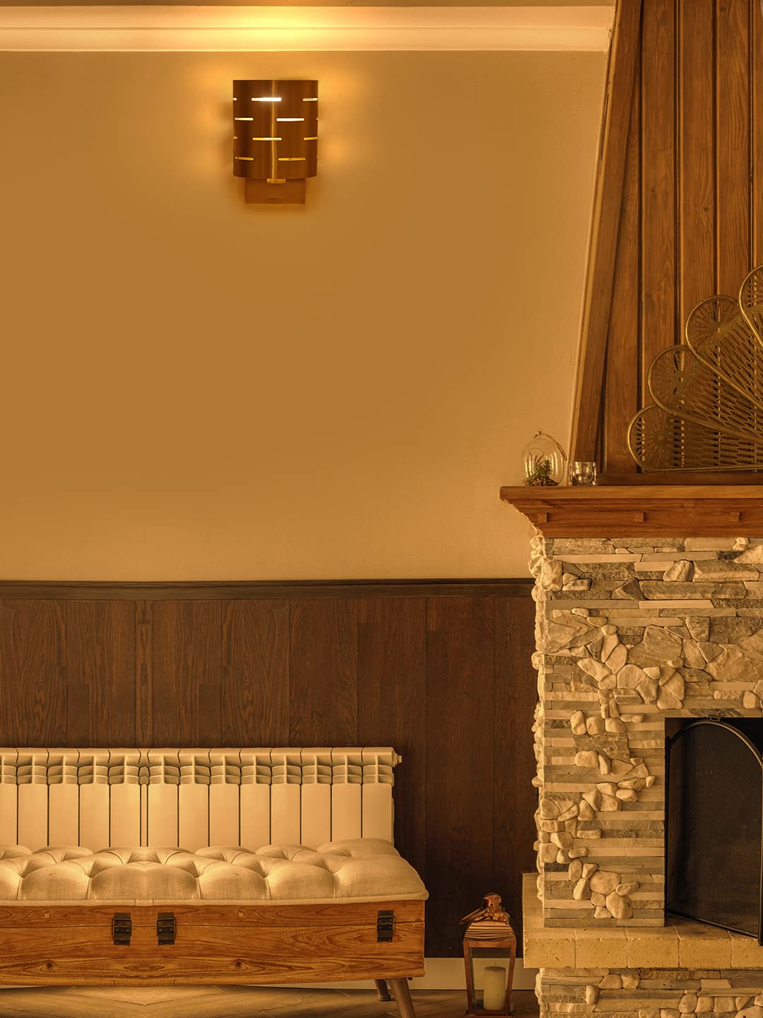 Philips Roseate Single Head 9-Watt Smart Wiz Wi-Fi Enabled LED Wall Light/Wall Lamp for Bedroom