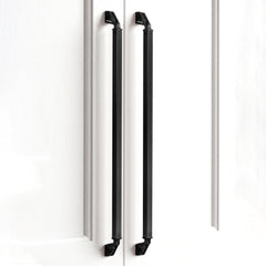 Plantex Aluminium Cabinet Handle/450mm Wardrobe Handle for Home/Cupboard Door Pull-Push Handles for Office - Pack of 1 (Black)-1