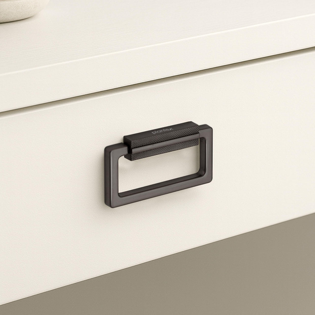 Plantex Rajwadi Drawer Kadi/Drawer Handle/Kadi for Drawers/Pull-Push Kadi for Home/Office Cabinet - Pack of 1 (Satin Black)-2