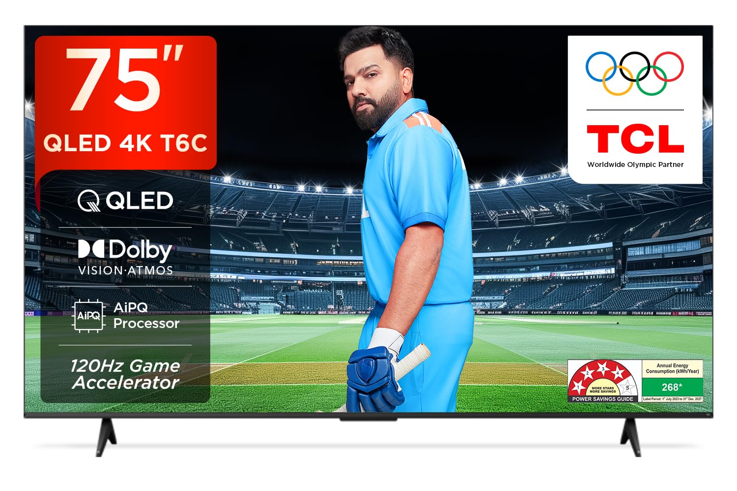 TCL 164 cm (65 inches) 4K Ultra HD Smart QLED Google TV 65T8C
