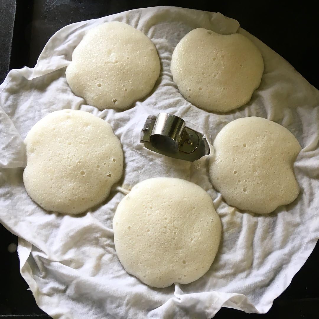 Glus Pure Cotton Muslin Cloth, Natural, Pre-Washed, for Idli Steaming,Cheese Making, Hung Curd,Tea Stainer Cloth Length:2Metre,Width:1Metre (2m X 1m)