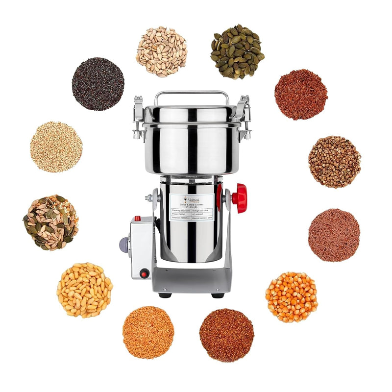 Vishvas Dry Masala Grinder Machine - Your All-in-One Solution for Grinding Spices, Herbs, and Seeds 500 GM
