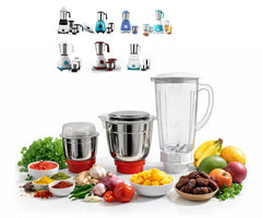 400ml, 1 Litre & 1.5 Litre Mixer Grinder Jar Set | Multipurpose Use | Compatible with Maharaja Whiteline (Selected Models Only) | Not Universal NOT FOR OTHER MODALS AND BRANS CHECK BEFORE ORDER