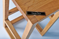 Saddle-Seat Kitchen Counter Stool Set of 2, Sheesham Wood, Rustic Farmhouse Design with Sturdy Footrest, Bar St