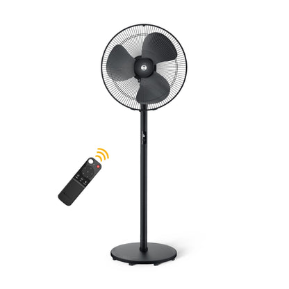 atomberg Renesa 400mm Pedestal Fan | 5-star rated | Ideal for Home & Office | Silent BLDC Stand Fan | 6 Speeds | 35W |LED Display| Remote with Oscillation, Timer, Sleep | 2 Year Warranty (Snow White)