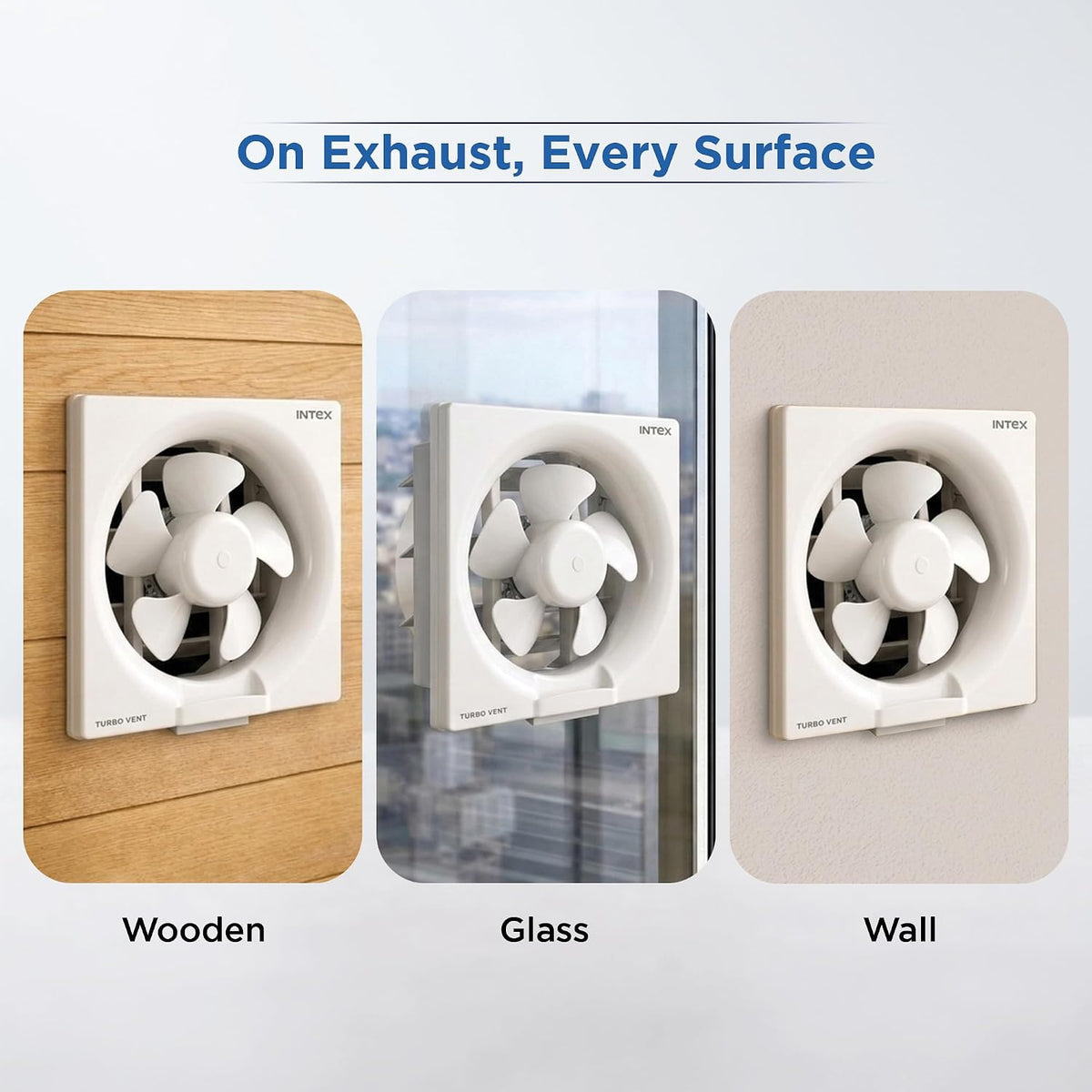 Intex Turbo Vent Exhaust Fan 10 Inch (250 mm) for Kitchen & Bathroom-5