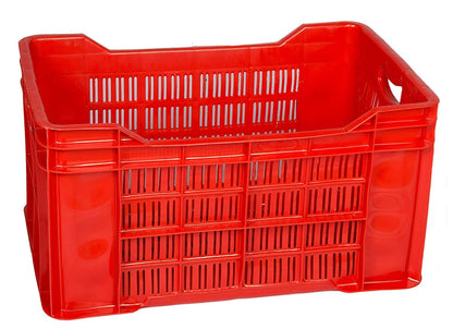 Nilkamal Plastic 20 KG CRATE 3 PC Combo Blue 54.2X36X30 Cm