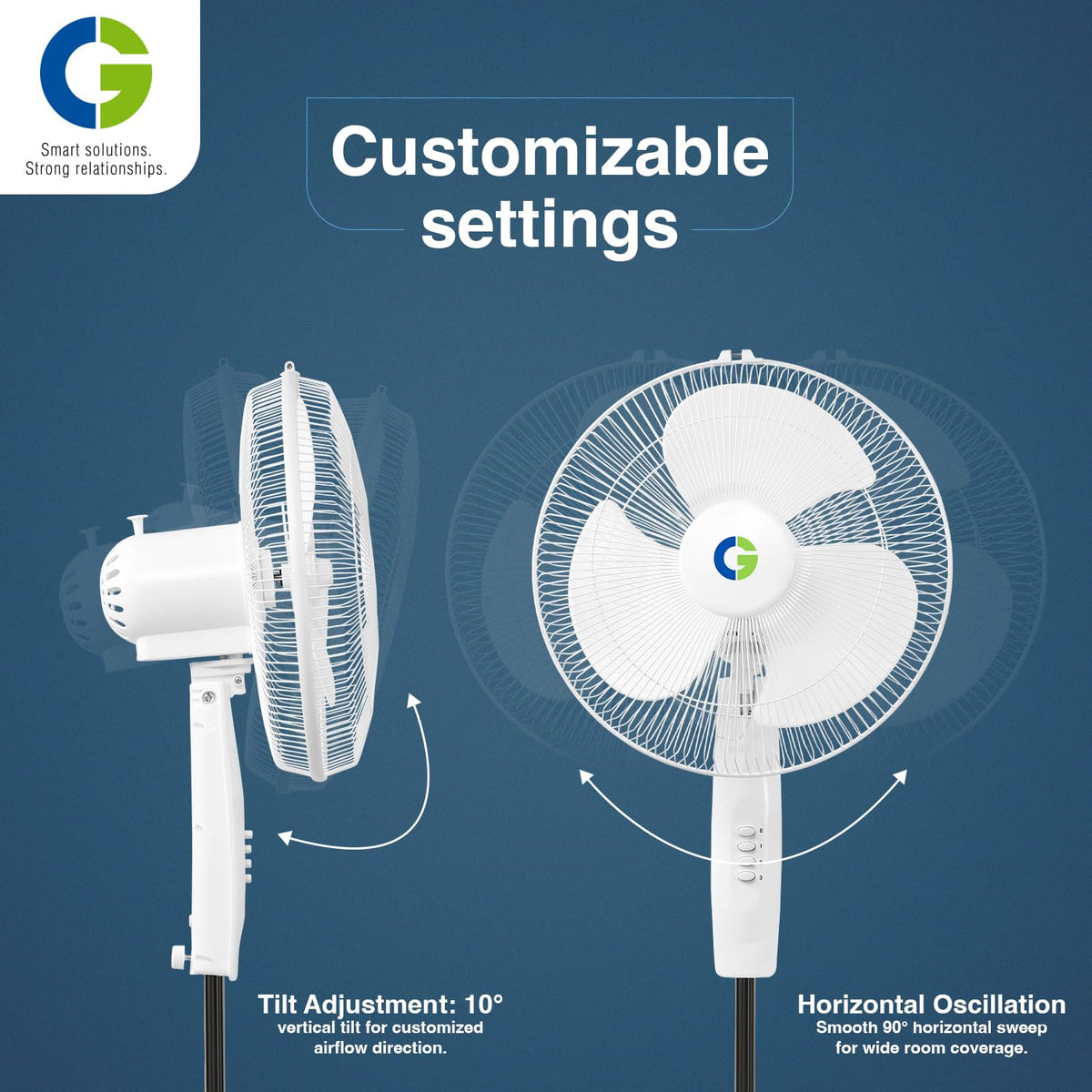 CG VHEG Pedestal Fan 400mm-6
