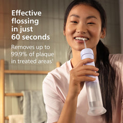 Philips Sonicare Compact Flosser 1000, Portable Water Flosser with 3 Flossing Modes (HX3333/23)