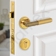 Plantex Premium Door Lock with 3 Years of Warranty/Main Door Locks for Home/Mortise Lock Set for Door (PVD Gold)-6