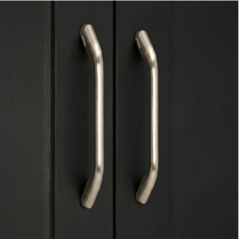 Plantex Cabinet Handle/160mm Handle for Drawer/Wardrobe/Kitchen Handle/Pull-Push Handle for Home/Office - Pack of 2 (Satin) (Model APS-PH-101)-1