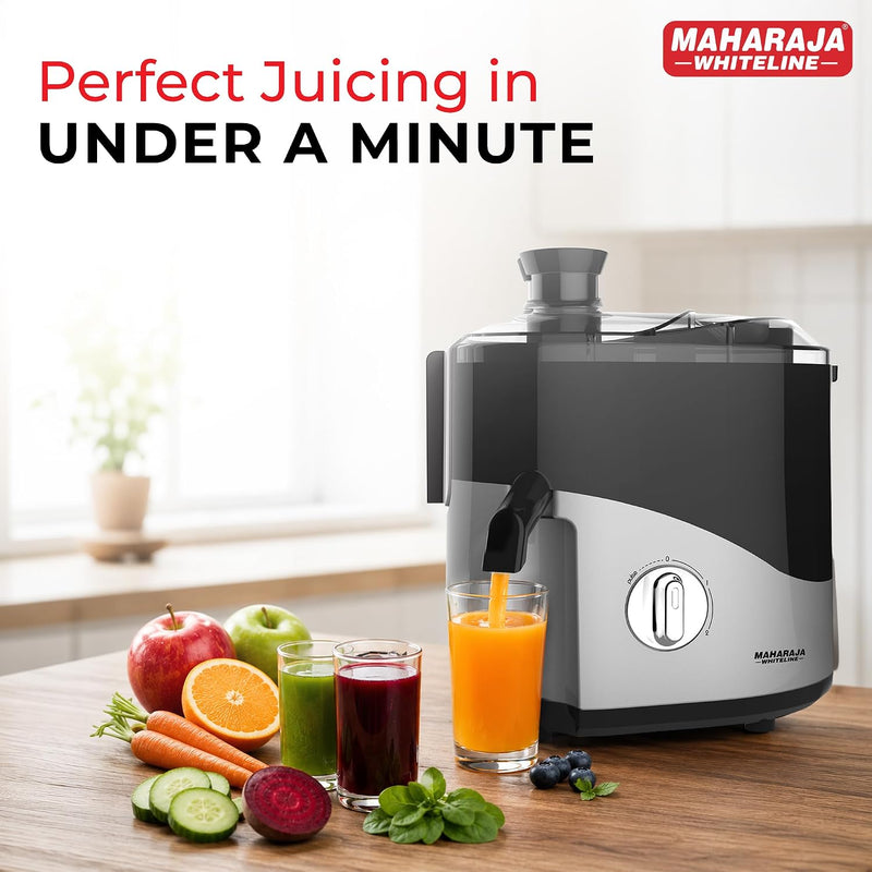 Maharaja Whiteline Odacio Desire Juicer Mixer grinder 550 Watt,smooth juicing, 3 jars, 5years warranty
