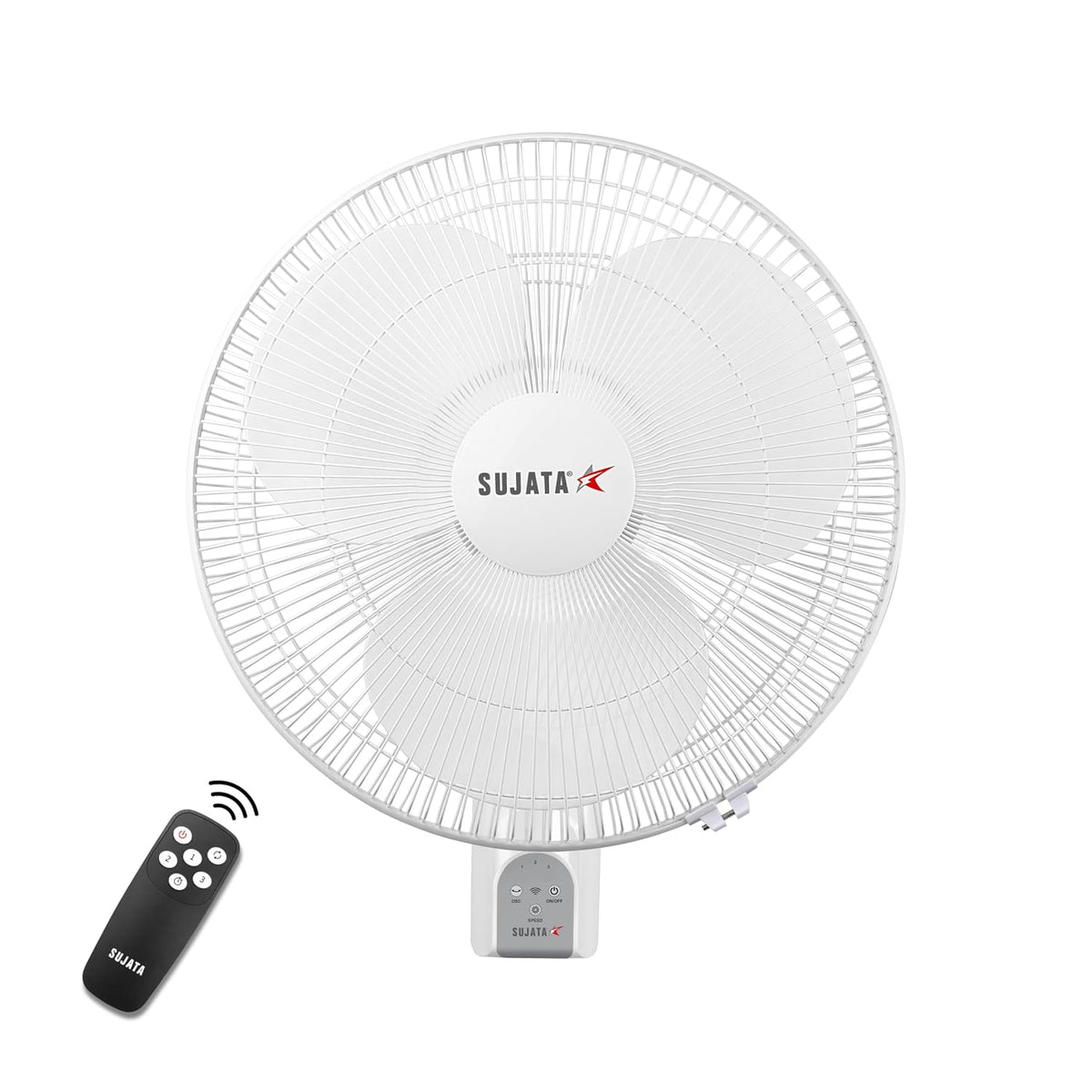 Sujata Greenova Air BLDC 400 mm Wall Fan with Remote (White)