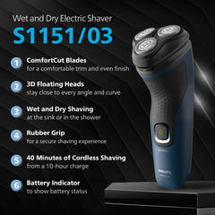 Philips Electric Shaver for Man (S1151/03)