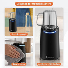 Atomberg New Launch Zephyr 4J Nutri Blender | Mixer-Grinder-Smoothie Maker