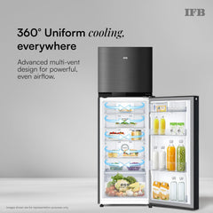 IFB 285L 3 Star 10 in 1 Convertible, Advanced Inverter Frost-Free Double Door Refrigerator with 30 Hrs Cooling Retention