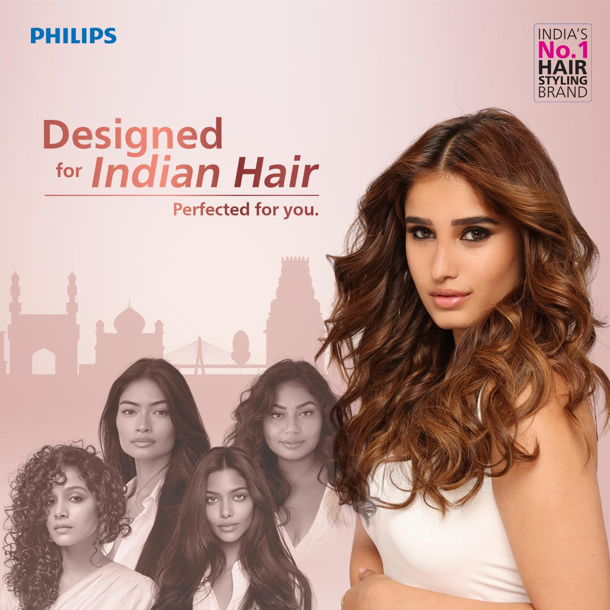 Philips Hair Dryer & Straightener (HP8643/46)