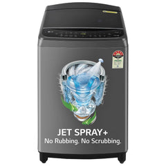 LG 9 Kg 5 Star Inverter Wi-Fi Fully-Automatic Top Loading Washing Machine Appliance (THD09NWM, Middle Black, AIDD Technology & TurboWash)-1