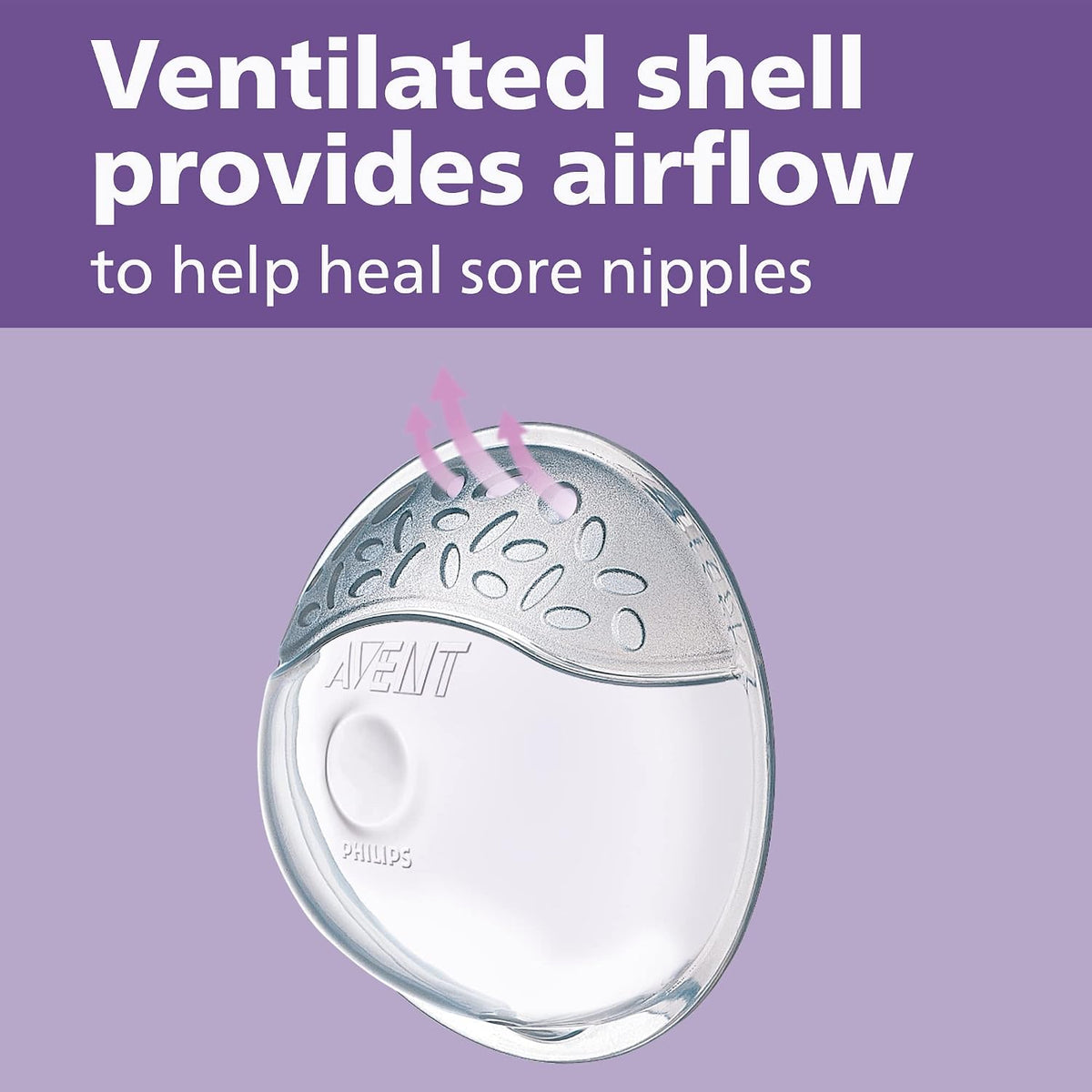 Philips Avent Comfort Breast Shell Set 2-Pack (SCF157/02) (Pack of 2)