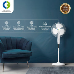 CG VHEG Pedestal Fan 400mm-3