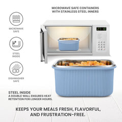 Personalized Cool Touch - Square Container (Milton)