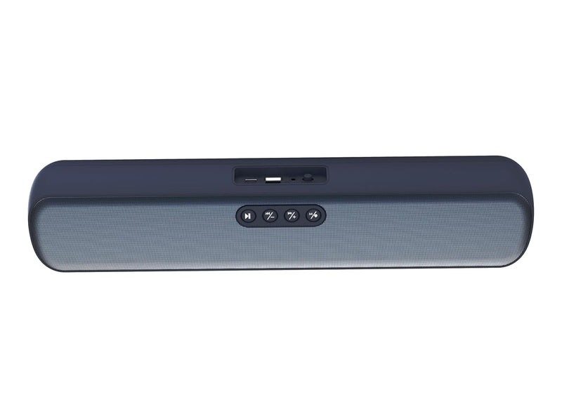 Philips SPA4124BL/94 Wireless Bluetooth Speaker, 20W, 8H Playtime, Bluetooth 5.1, TWS Mode, RGB Light
