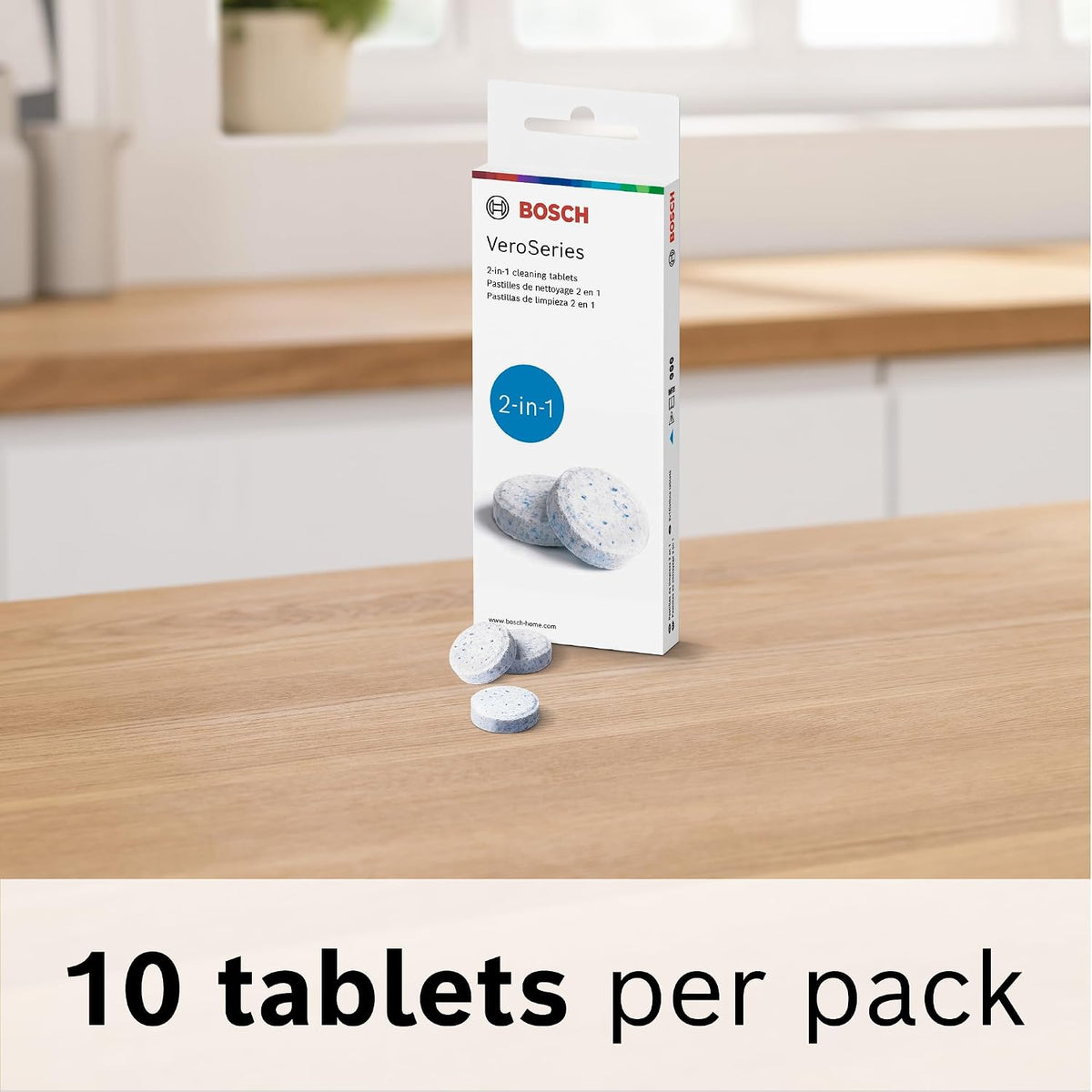 Bosch Cleaning Tablets for VeroCafe Coffee and Espresso Machines