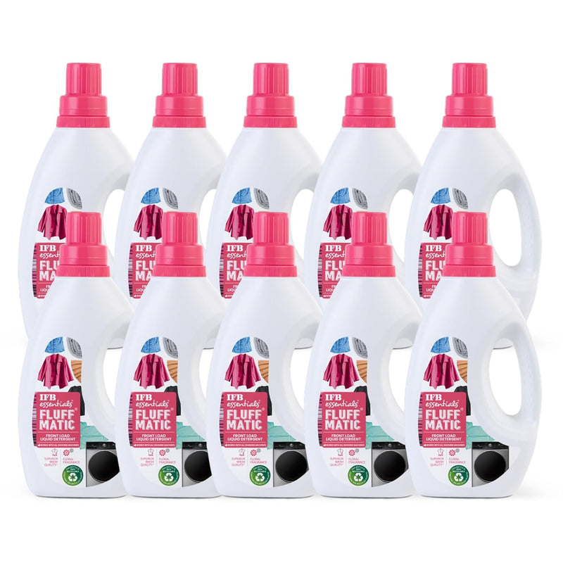 IFB Essentials Fluff Matic Front Load Liquid Detergent 880 ml (Pack of 4)