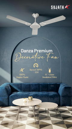 Sujata Danza 1200 mm Ceiling Fan (Matt Bronze Copper)-3