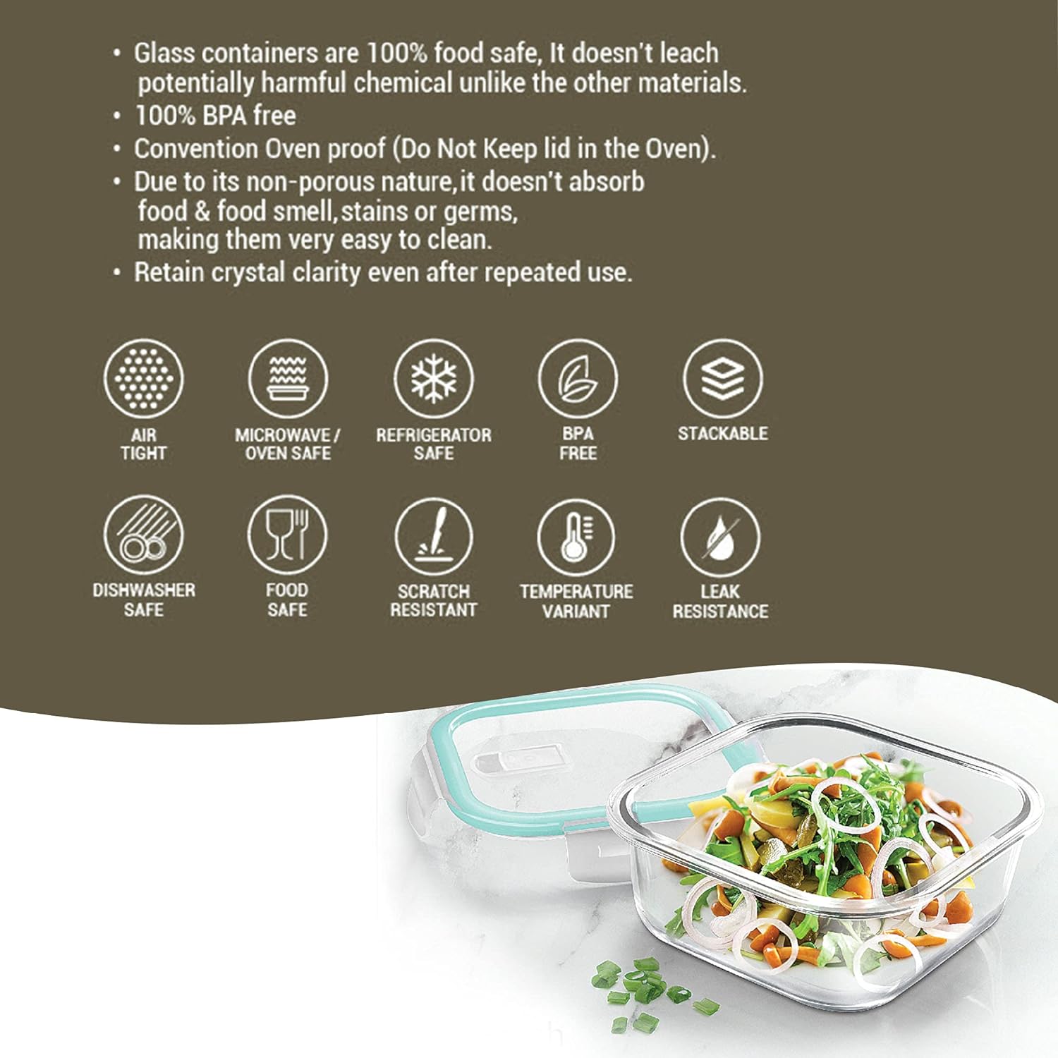 Clip Fresh Square Container (Treo by Milton)