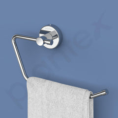 Plantex Stainless Steel Napkin Hanger for Washbasin/Towel Ring for Bathroom/Kitchen/Towel Hanger/Bathroom Accessories (Chrome)-5
