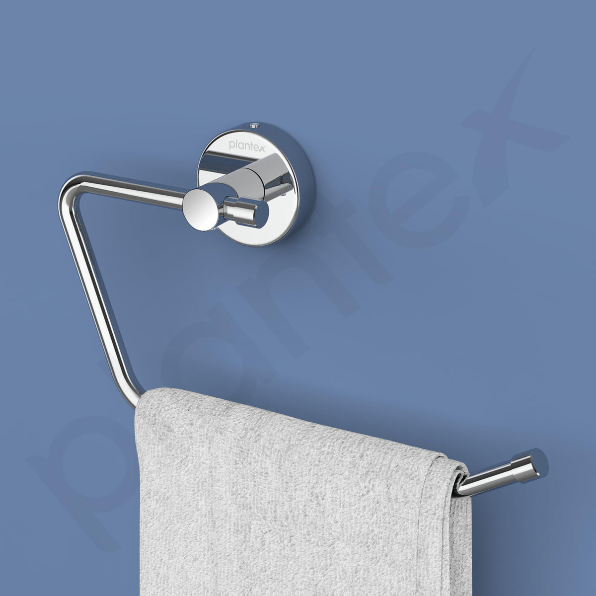 Plantex Stainless Steel Napkin Hanger for Washbasin/Towel Ring for Bathroom/Kitchen/Towel Hanger/Bathroom Accessories (Chrome)-5