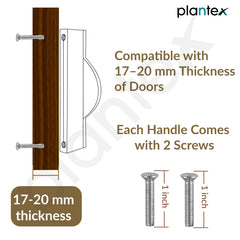 Plantex Cabinet Handle/Kitchen Cabinet Door Handle/Wardrobe/600 mm Cupboard Handle/Door Pull-Push Handle for Home/Office - Pack of 2 (Rose Gold)-5