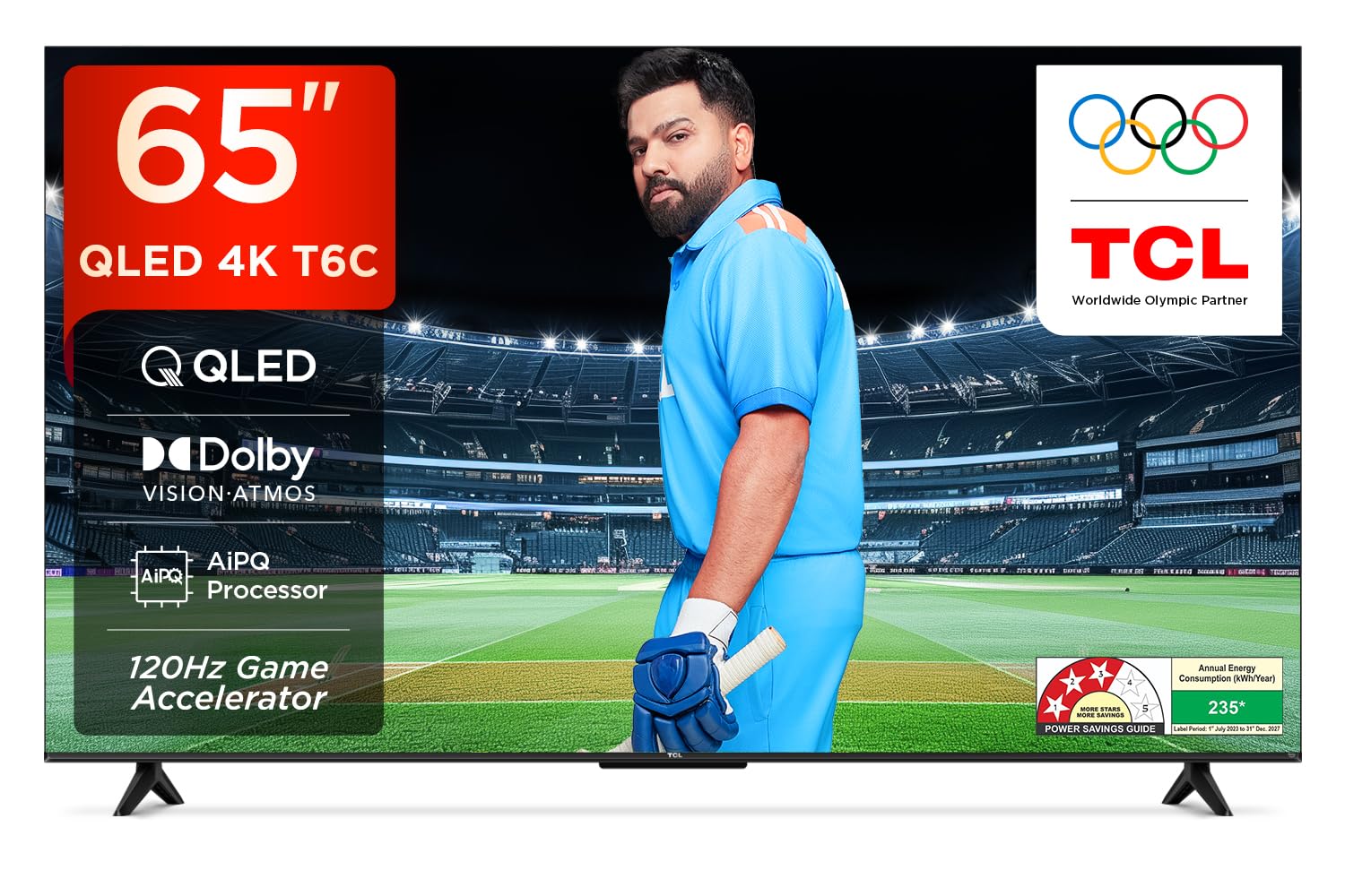 TCL 189 cm (75 inches) 4K Ultra HD Smart QLED Google TV 75T8C