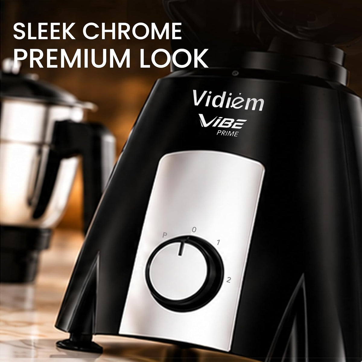 Vidiem Vibe Prime 750W Mixer Grinder with 3 Jars