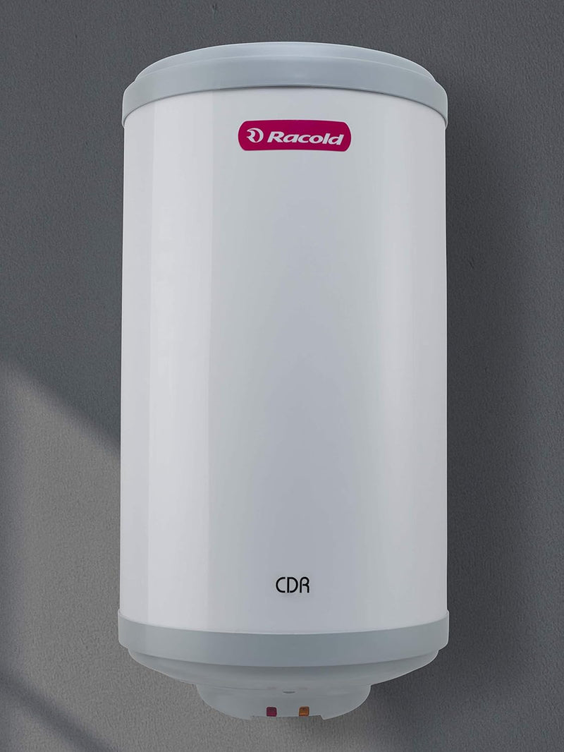 Racold CDR 25Litres Vertical 5 star water heater, White