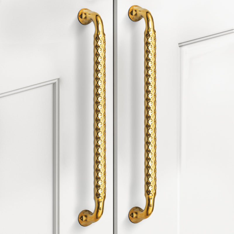 Plantex Cabinet Handle/Kitchen Cabinet Door Handle/Wardrobe/288 mm Cupboard Handle/Door Pull-Push Handle for Home/Office - Pack of 2 (Gold) (Model APS-DTC-3710)-1
